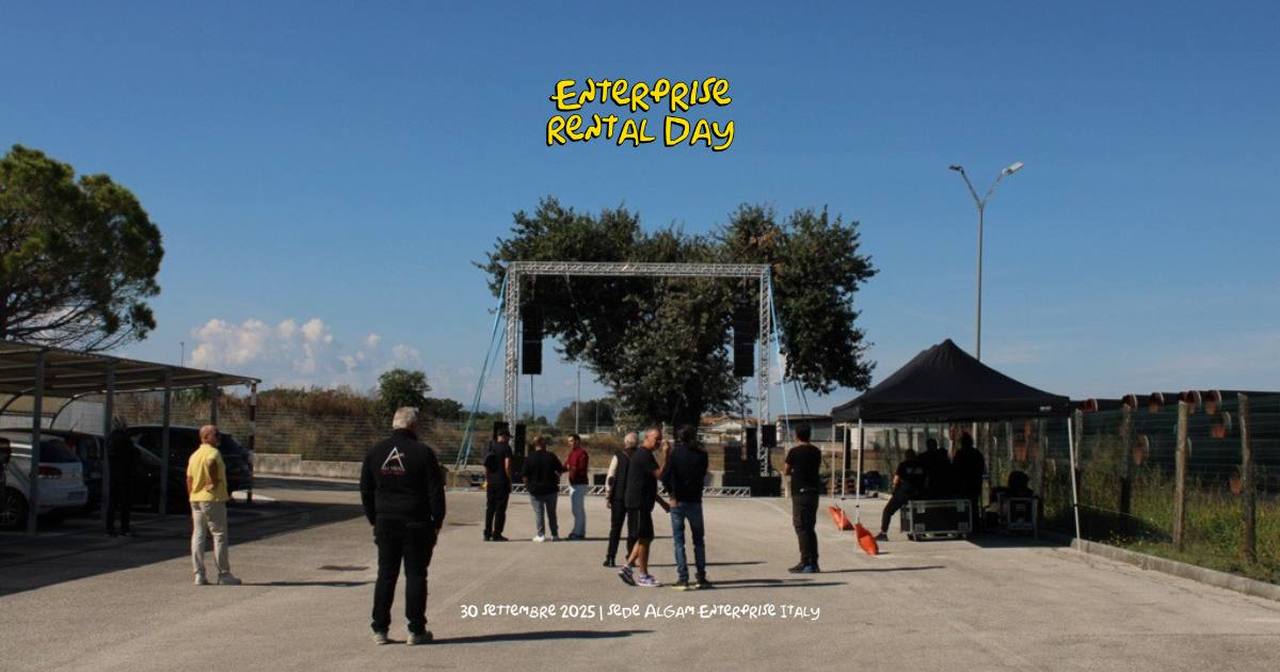 Enterprise Rental Day: demo audio, formazione e networking in Algam Enterprise Italy Enterprise Rental Day: demo audio, formazione e networking in Algam Enterprise Italy