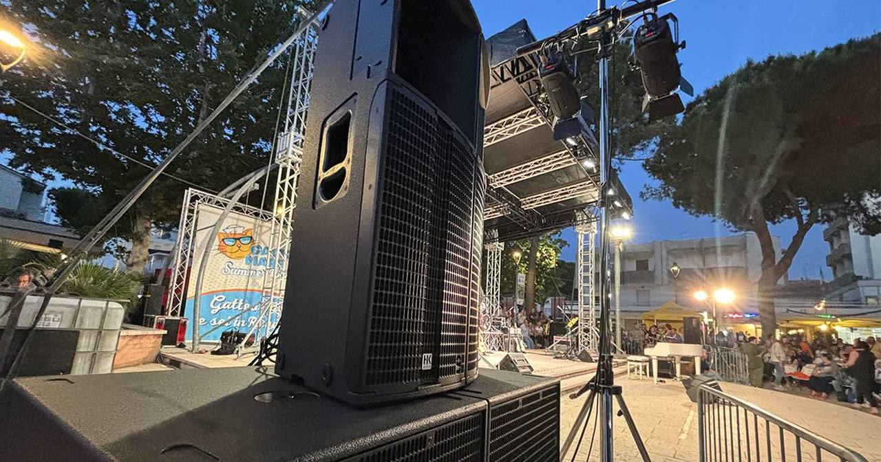 HK Audio Linear 9 sonorizzano la Settimana del Liscio