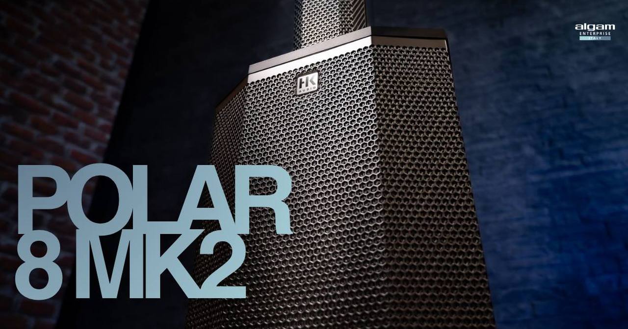 HK Audio POLAR 8 MK2: il sistema a colonna compatto della serie MK2