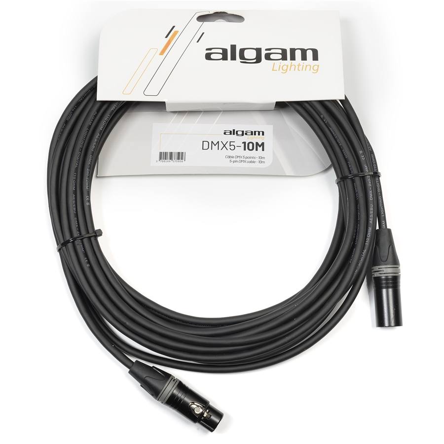 DMX5-10M Cavo DMX 5 Poli 10 mt