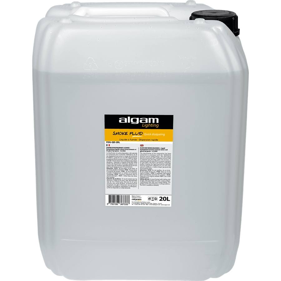 FOG-QD-20L Liquido Fumo Dispersione Rapida Effetto CO2 20L