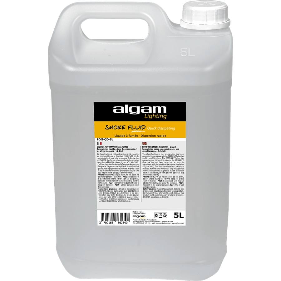 FOG-QD-5L Liquido Fumo Dispersione Rapida Effetto CO2 5L