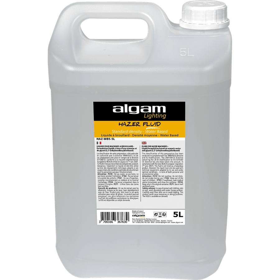 HAZ-WBS-5L Liquido Fumo Densità Media Base Acqua 5L