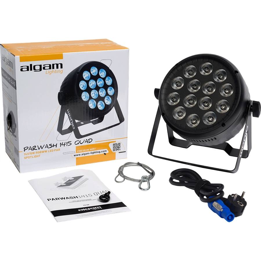 PARWASH1415-QUAD Par Led 14x15W RGBWW