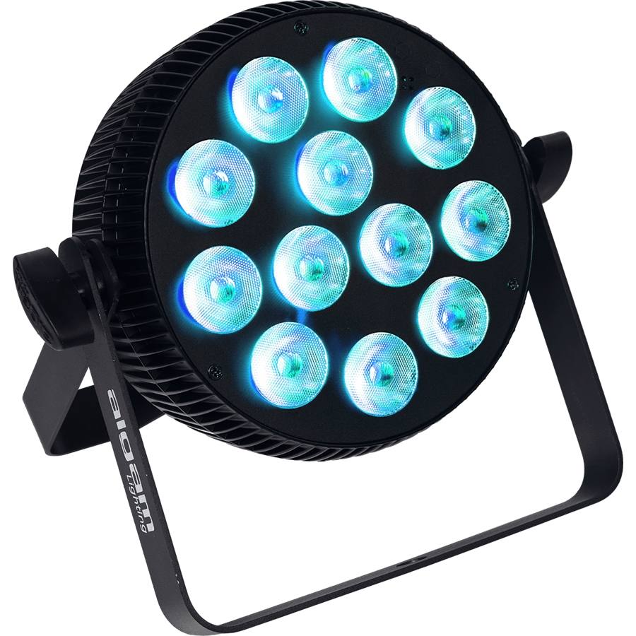 SLIMPAR-1210-QUAD Proiettore Par LED 12x10W RGBW