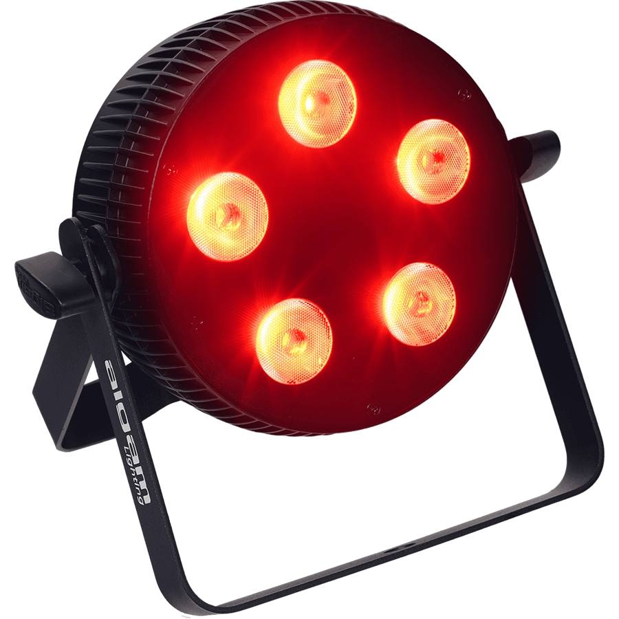 SLIMPAR-510-QUAD Proiettore Par LED 5x10W RGBW