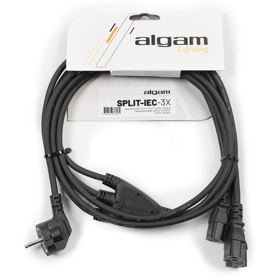 SPLIT-IEC-3X Cavo Alimentazione 2,4mt