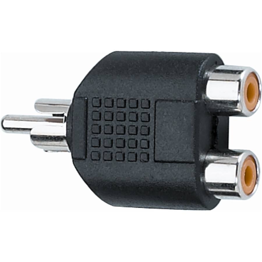 AD/270 Adattatore Spina Phono RCA/2x Presa Phono RCA