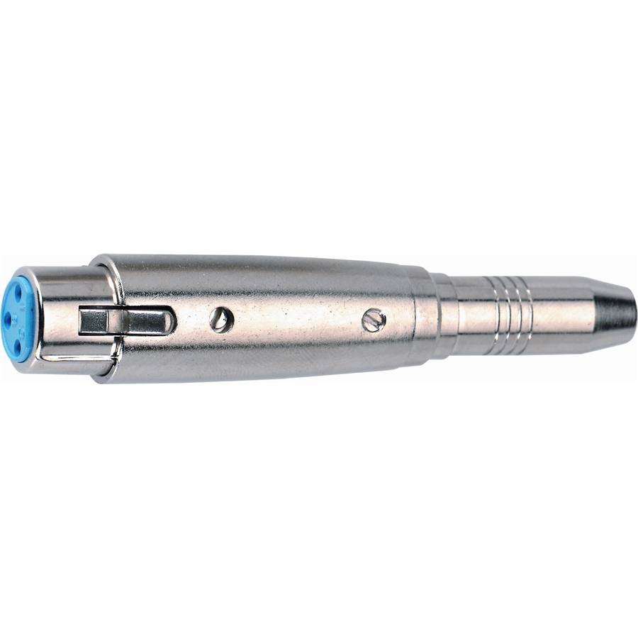 F/119-K Adattatore XLR Femmina/Presa Jack 6.3
