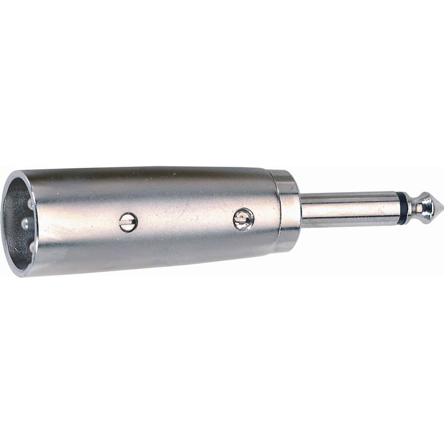 G/123-K Adattatore XLR Maschio/Jack TS Mono 6.3