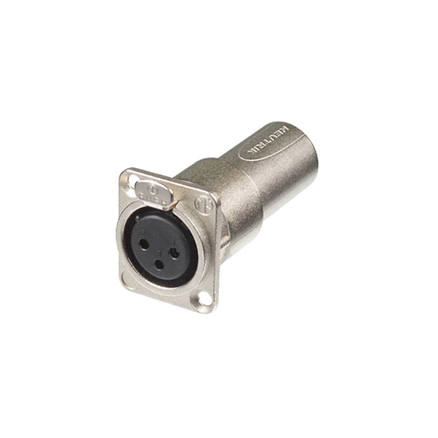 Neutrik NA3FDM XLR Femmina Pannello/XLR Maschio