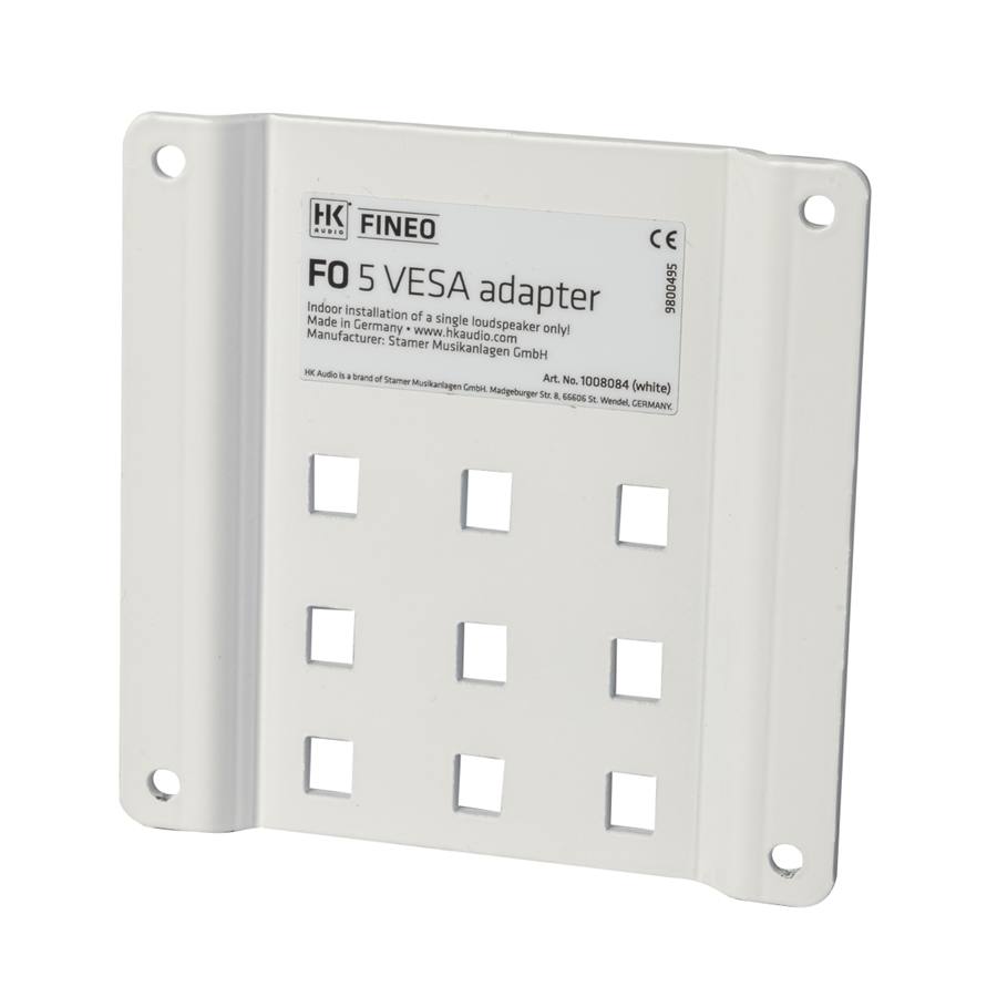 Fineo FO 5 Adapter plate Bianco/RAL